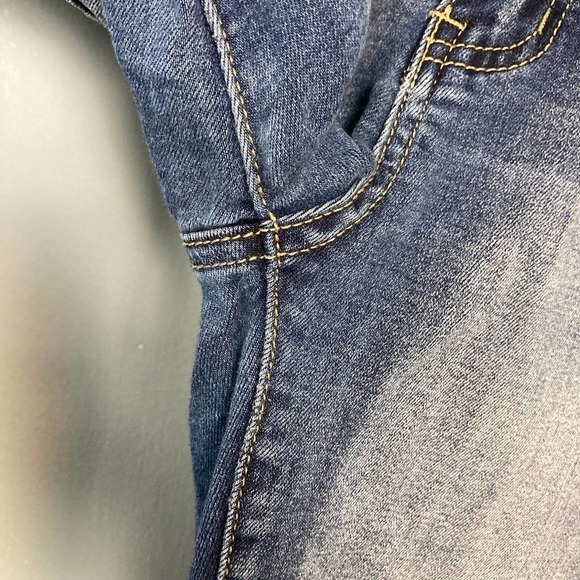 Kancan Mid Rise Skinny Stretch Jeans Size 26 Medium Wash Style KC6009GD Cut 5027 - Picture 11 of 12